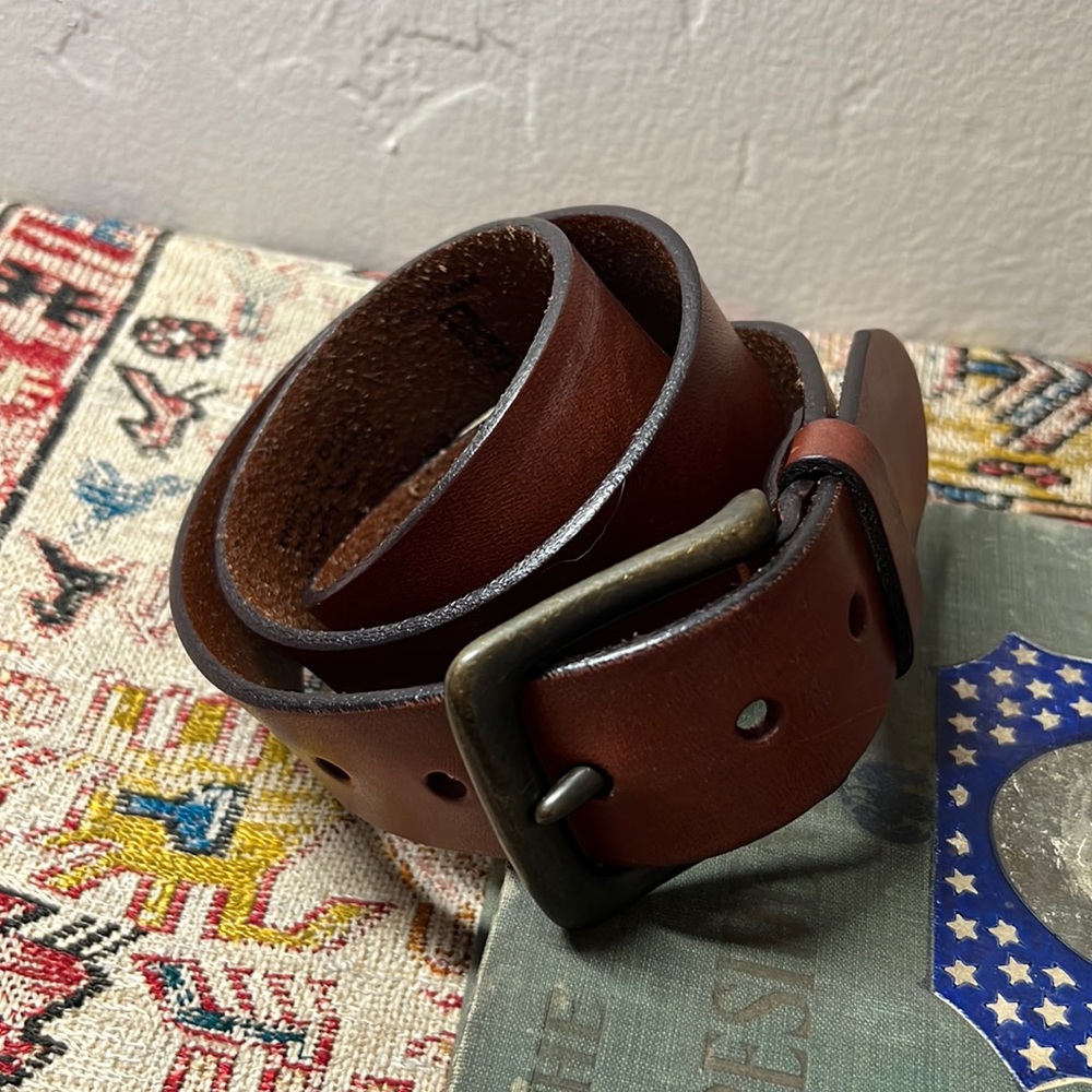 Beautiful Levi Strauss Brown Belt.  36 inch, 1.5 inch wide.